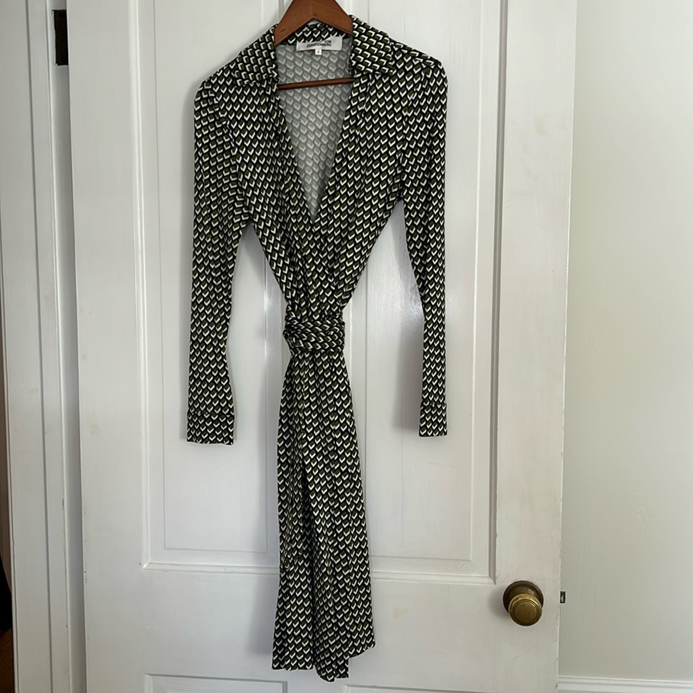 Diane Von Furstenberg Silk Wrap Dress